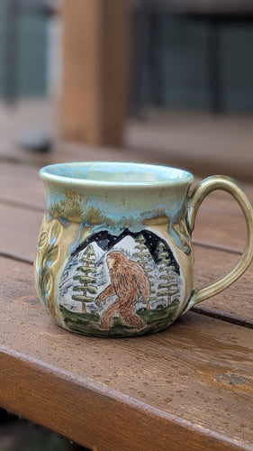 14oz Carved Bigfoot Mug