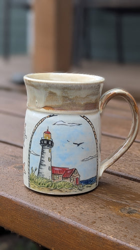 13oz Lighthouse Muge